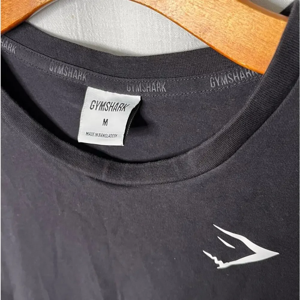 Gymshark Crest Oversized Short Sleeve T-Shirt Black M